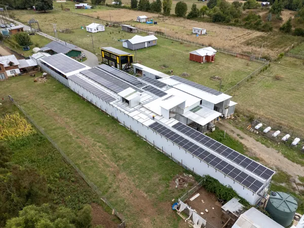 Planta FV On Grid 121,22 kWp DC/100 kW AC, Reumén, Paillaco