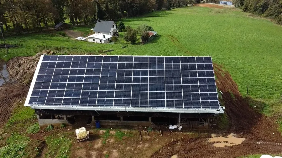 Planta FV On Grid 177,48 kWp DC/150 kW AC, Fundo Rinconada, Purranque.