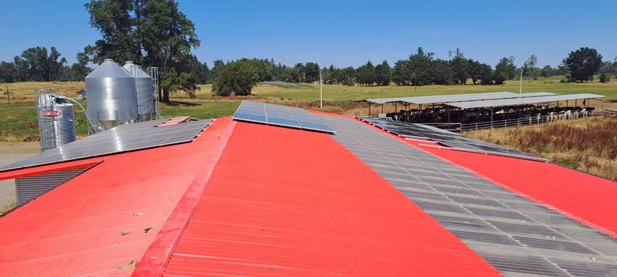 Planta FV On Grid 90 kWp DC/100 kW AC, Fundo Ciruelillos, Osorno
