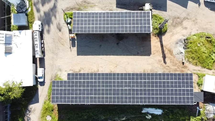 Planta FV On Grid 120,06 kWp DC/100 kW AC, Fundo El Calabozo, Río Negro