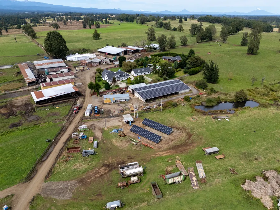 Planta FV On Grid 207,64 kWp DC/200 kW AC, Fundo Colegual, Río Bueno